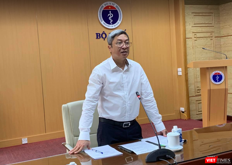 Thứ trưởng Bộ Y tế Nguyễn Trường Sơn (Ảnh - Thanh Hằng) 