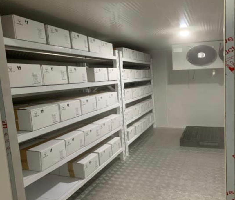 Kho bảo quản vaccine phòng COVID-19 khi được nhập về Việt Nam (Ảnh - BYT) Kho bảo quản vaccine phòng COVID-19 khi được nhập về Việt Nam (Ảnh - BYT)