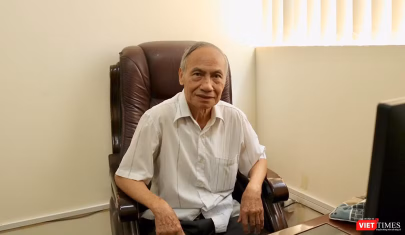 PGS. TSKH. Nguyễn Kế Hào – Nguyên Vụ trưởng Vụ Giáo dục tiểu học (Bộ GD&ĐT) - Ảnh: Minh Thúy