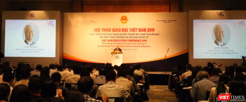 Hội thảo giáo dục Việt Nam 2019. Ảnh: Minh Thúy