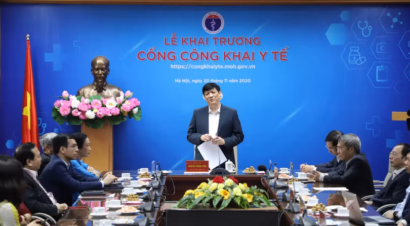 Ông Nguyễn Thanh Long - Bộ trưởng Bộ Y tế (Ảnh: Minh Thuý) 