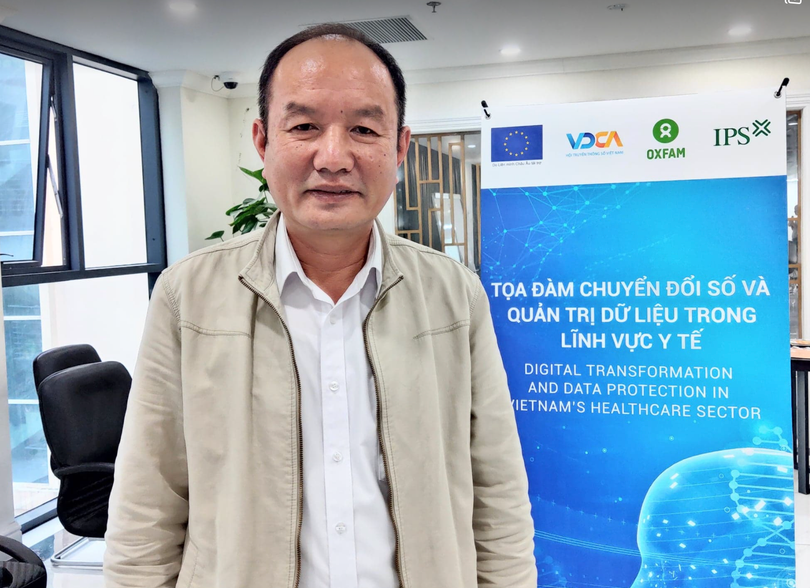 BS. CKII. Nguyễn Quốc Hùng - Giám đốc Bệnh viện Sản Nhi Quảng Ninh (Ảnh: Minh Thuý) 