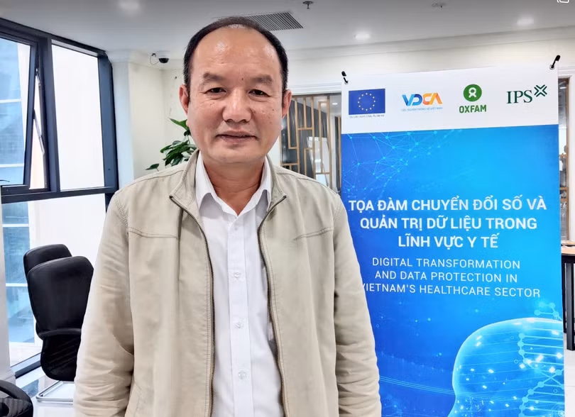 BS. CKII. Nguyễn Quốc Hùng - Giám đốc Bệnh viện Sản Nhi Quảng Ninh (Ảnh: Minh Thuý) 