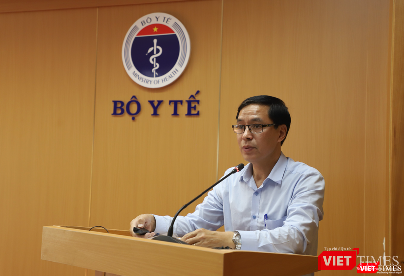 Ông Đặng Quang Tấn – Cục trưởng Cục Y tế Dự phòng, Bộ Y tế (Ảnh: Minh Thuý)