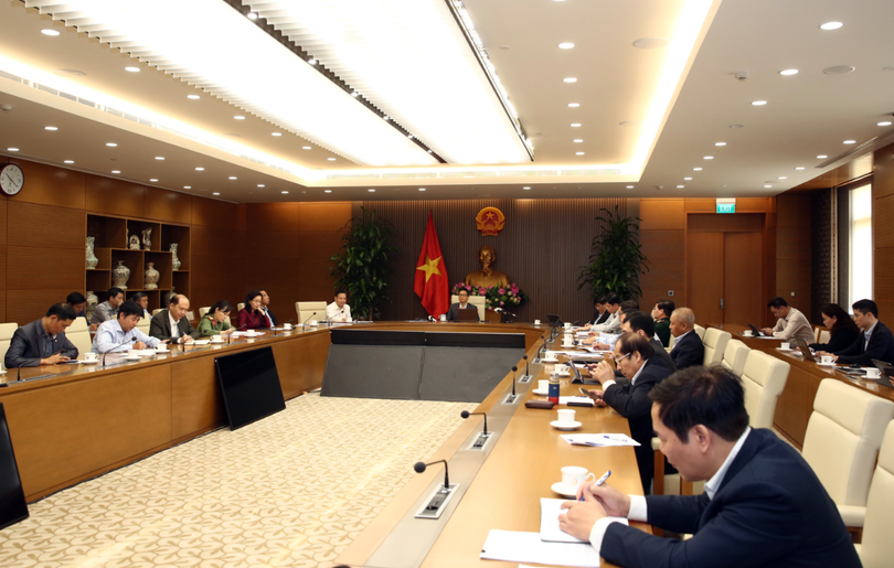 Ban Chỉ đạo Quốc gia phòng, chống dịch COVID-19 họp (Ảnh: Đình Nam