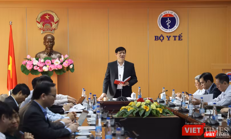 Bộ trưởng Bộ Y tế Nguyễn Thanh Long (Ảnh: Minh Thuý)