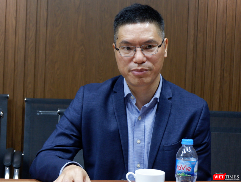 TS. Đỗ Tuấn Đạt – Chủ tịch Công ty TNHH một thành viên Vaccine và Sinh phẩm Số 1 (VABIOTECH) (Ảnh: Minh Thuý) 