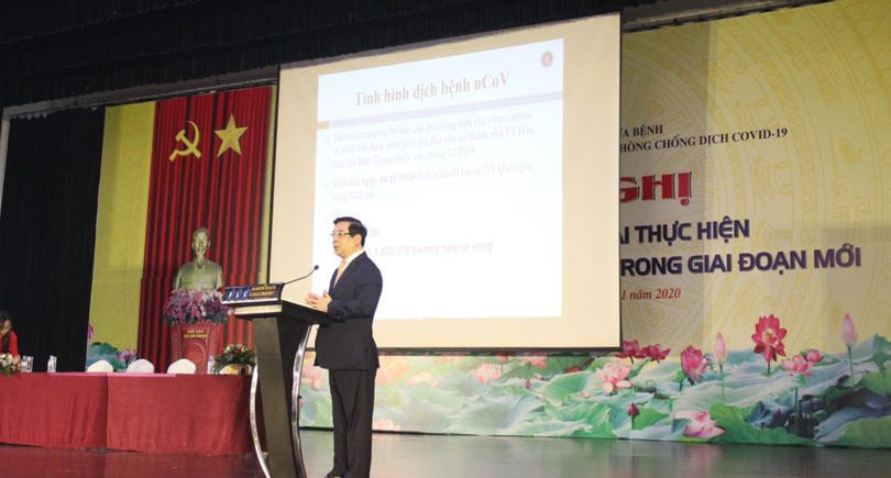 PGS.TS. Lương Ngọc Khuê - Cục trưởng Cục Quản lý Khám, chữa bệnh, Bộ Y tế (Ảnh: Lê Hảo)