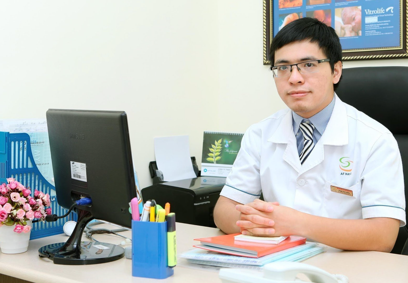 BS. Trịnh Kiên Cường - Chuyên Khoa Nam học, Bệnh viện Nam học và Hiếm muộn Hà Nội (Ảnh: BVCC) 