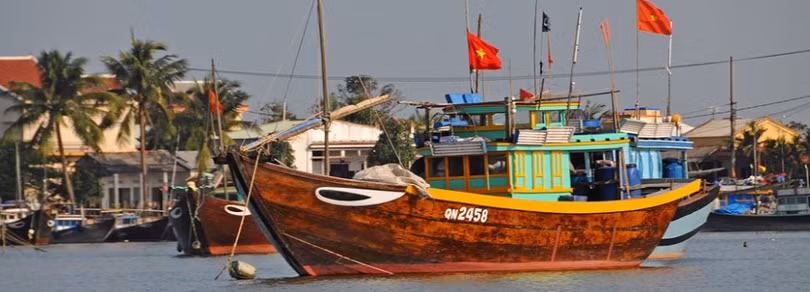 Tàu cá của ngư dân Việt Nam.