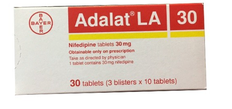 Thuốc Adalat LA30mg (Ảnh - health VN) 