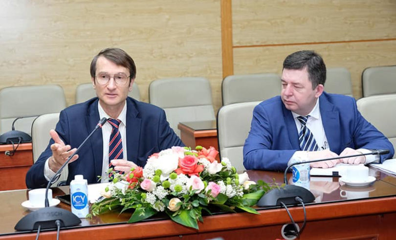 Ông Bublikov Vadim - Tham tán Công sứ Đại sứ quán Liên bang Nga tại Việt Nam (Ảnh - Trần Minh) Ông Bublikov Vadim - Tham tán Công sứ Đại sứ quán Liên bang Nga tại Việt Nam (Ảnh - Trần Minh)