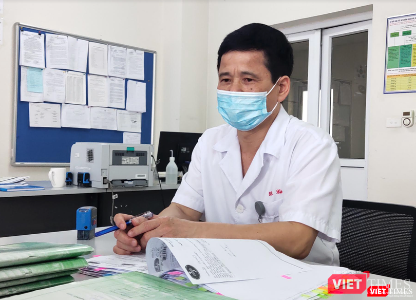 BS. Mai Đình Cửu – Phó Trưởng Khoa Viêm gan, Bệnh viện Bệnh Nhiệt đới Trung ương (Ảnh - Minh Thuý) BS. Mai Đình Cửu – Phó Trưởng Khoa Viêm gan, Bệnh viện Bệnh Nhiệt đới Trung ương (Ảnh - Minh Thuý)