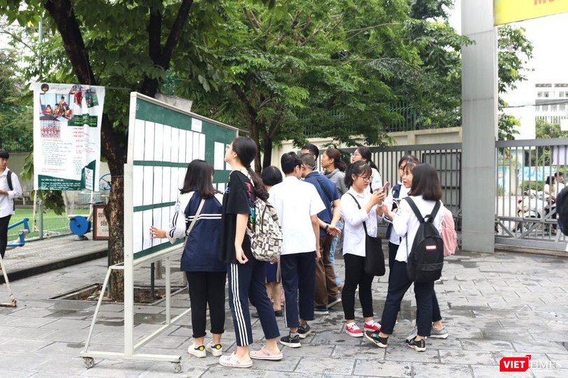 Thí sinh thi THPT quốc gia 2019. Ảnh: Minh Thúy 