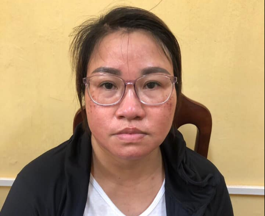 Đối tượng Trần Thị Thanh Hồng (Ảnh: Công an TP. Hà Nội) 