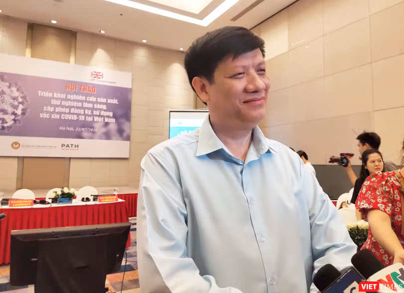 Ông Nguyễn Thanh Long - Quyền Bộ trưởng Bộ Y tế (Ảnh: Minh Thúy) 