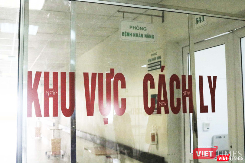 Khu vực cách ly, điều trị bệnh nhân nặng (Ảnh - MInh Thuý)