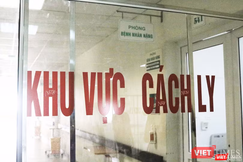Khu vực cách ly, điều trị bệnh nhân nặng (Ảnh - MInh Thuý)