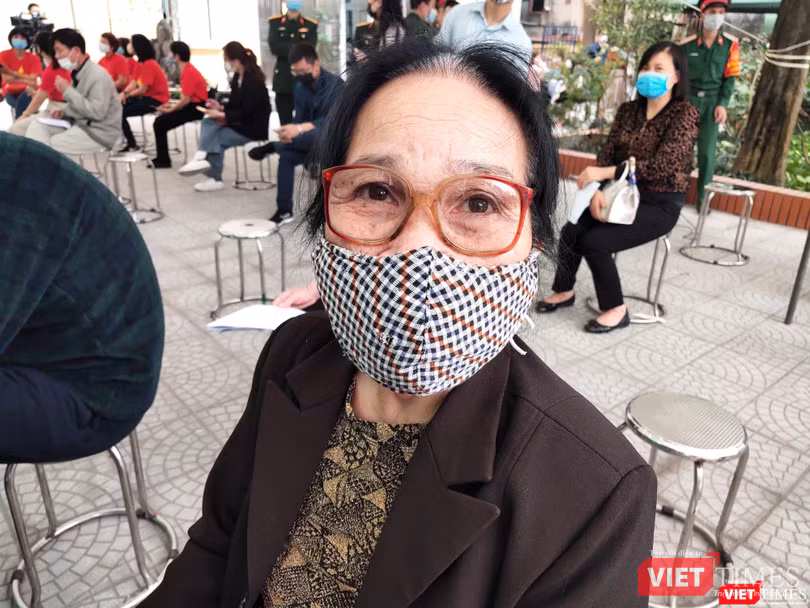 Bà N.T.K., 71 tuổi (Ảnh - Minh Thuý)