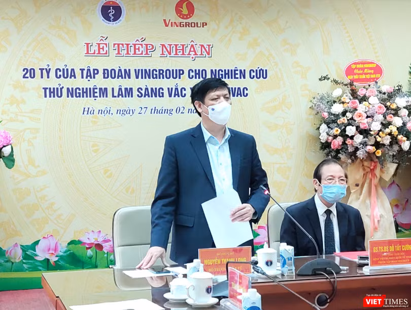 Bộ trưởng Bộ Y tế Nguyễn Thanh Long (Ảnh - Minh Thuý) 