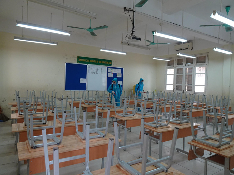 Vệ sinh lớp học Vệ sinh lớp học