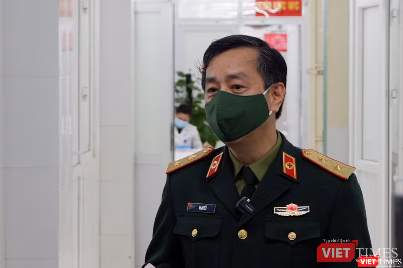 Trung tướng, GS. Đỗ Quyết – Giám đốc Học viện Quân Y (Ảnh - Minh Thuý)