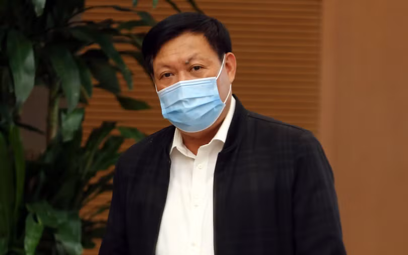 Thứ trưởng Bộ Y tế Đỗ Xuân Tuyên (Ảnh - Đình Nam/VGP) 