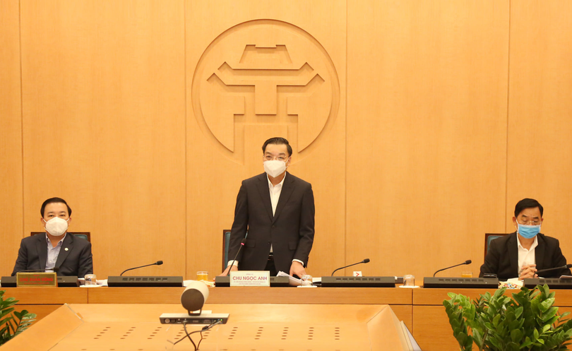 Ông Chu Ngọc Anh - Chủ tịch UBND TP. Hà Nội (Ảnh: Lê Xuân Hải) 