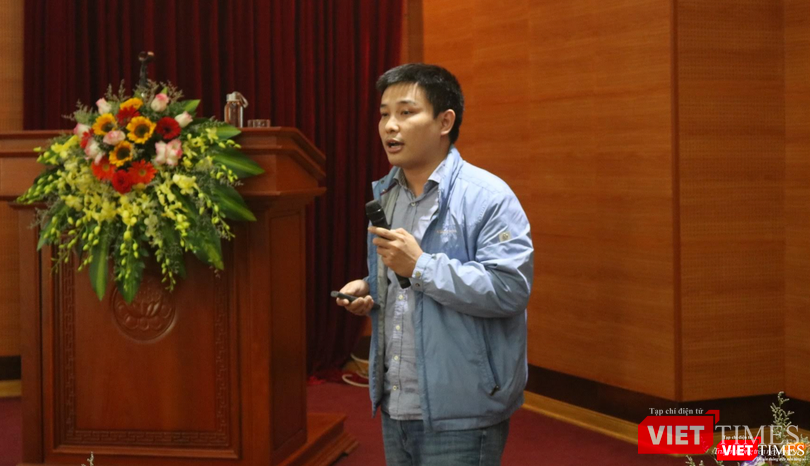 TS. Tống Quang Công – Viện Khoa học vật liệu, Viện Hàn lâm Khoa học và Công nghệ Việt Nam (Ảnh - Minh Thuý)