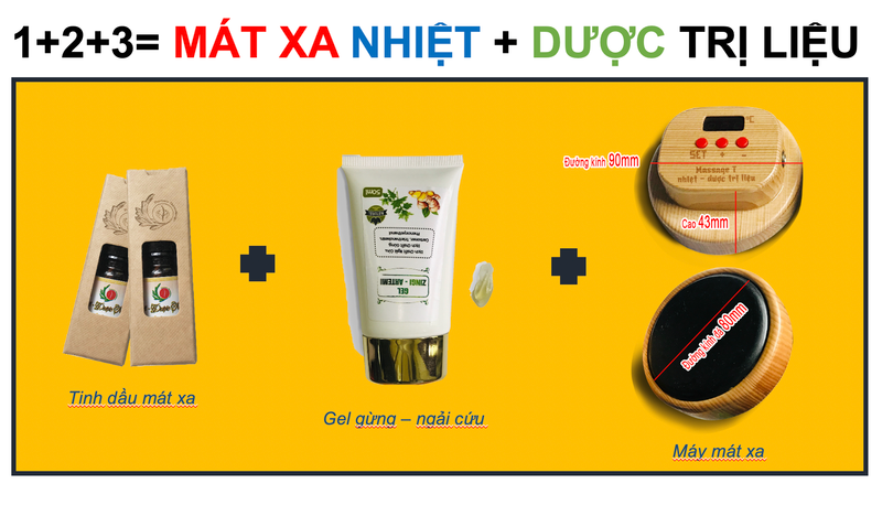 Mát xa nhiệt - dược trị liệu (Ảnh - Viện KHVL)