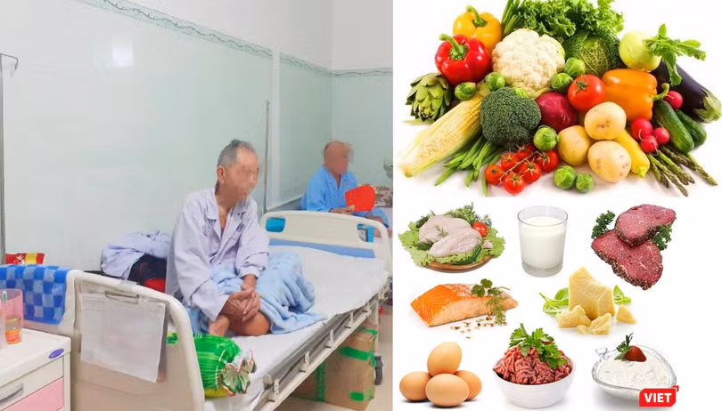 Bệnh nhân đang điều trị ung thư 