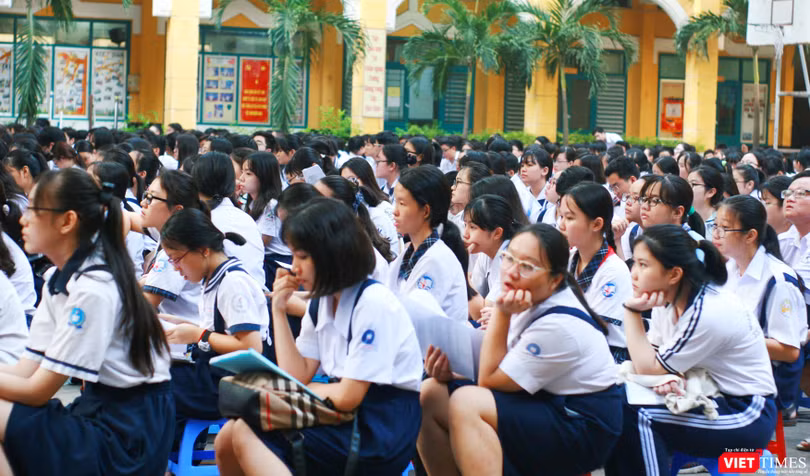 Thí sinh dự thi tuyển sinh