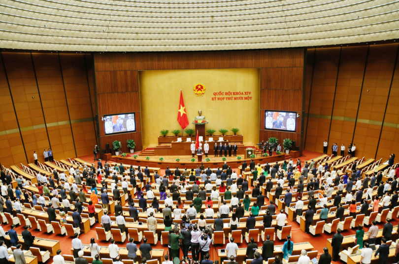 Toàn cảnh lễ tuyên thệ nhậm chức Chủ tịch nước Cộng hoà xã hội chủ nghĩa Việt Nam (Ảnh - Cổng TTĐT Quốc hội) Toàn cảnh lễ tuyên thệ nhậm chức Chủ tịch nước Cộng hoà xã hội chủ nghĩa Việt Nam (Ảnh - Cổng TTĐT Quốc hội)