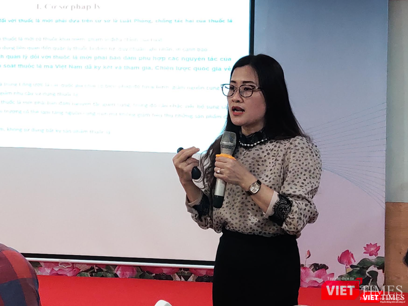 ThS. Trần Thị Trang – Phó Vụ trưởng Vụ Pháp chế, Bộ Y tế (Ảnh - Minh Thuý) ThS. Trần Thị Trang – Phó Vụ trưởng Vụ Pháp chế, Bộ Y tế (Ảnh - Minh Thuý)
