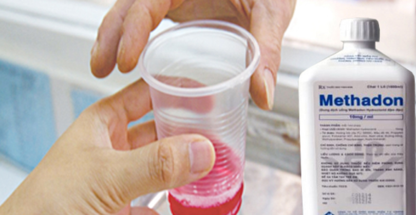 Chất methadone được sử dụng trong chương trình kiểm soát bệnh nhân nghiện ma túy (Ảnh - BVCC) 