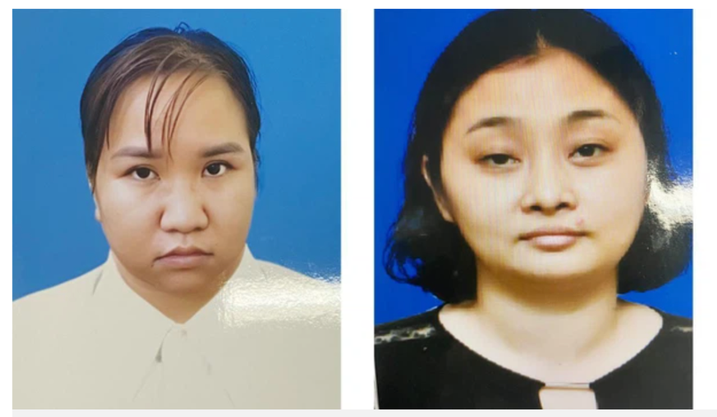 Đối tượng Thư và Thảo (Ảnh - CACC)