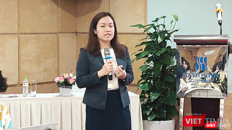 ThS. Đoàn Thu Huyền – Giám đốc quốc gia Tổ chức Chiến dịch vì trẻ em không thuốc lá (Ảnh - Minh Thuý) ThS. Đoàn Thu Huyền – Giám đốc quốc gia Tổ chức Chiến dịch vì trẻ em không thuốc lá (Ảnh - Minh Thuý)