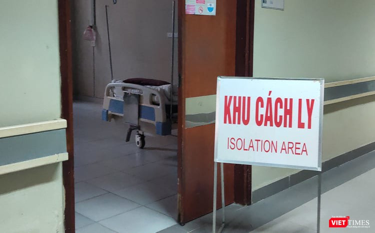 Khu cách ly (Ảnh: Minh Thuý) 