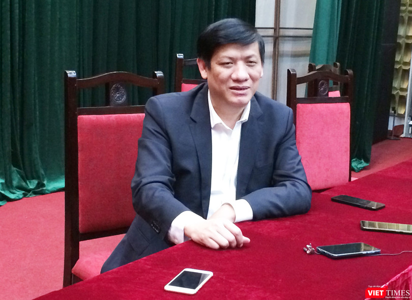 GS. TS. Nguyễn Thanh Long – Thứ trưởng Bộ Y tế. Ảnh: Minh Thúy 