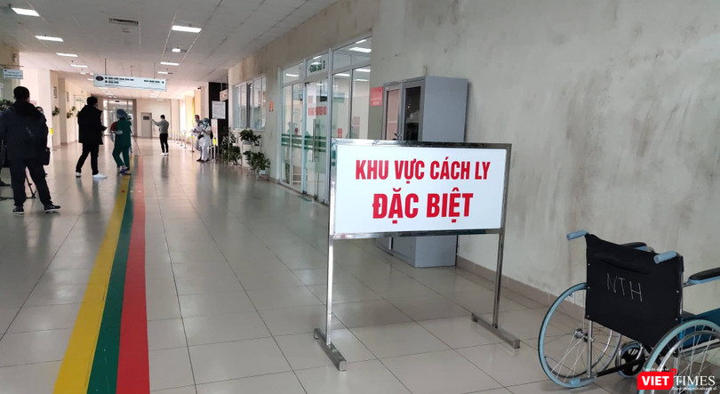 Khu vực cách ly đặc biệt (Ảnh: Minh Thúy) 