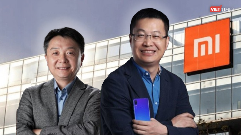 Lu Weibing (trái) sẽ là người thay thế Wang Xiang làm chủ tịch cấp cao tại Xiaomi