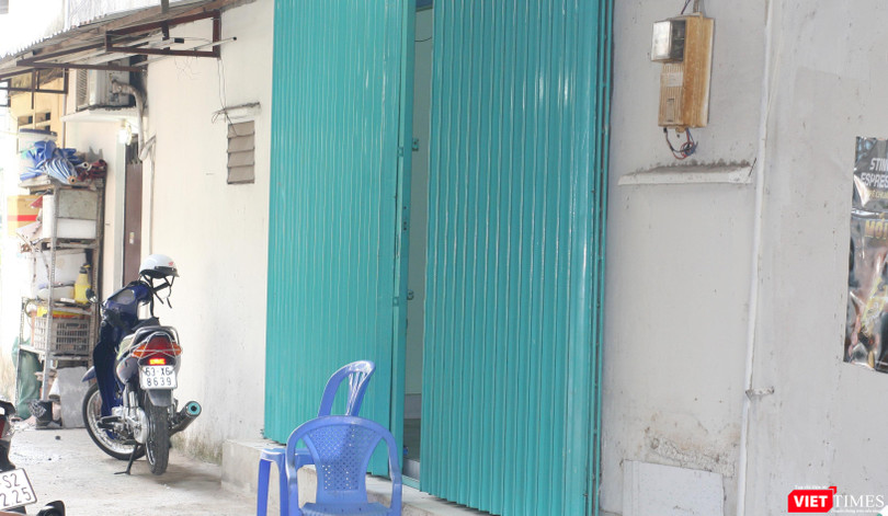 Ngôi nhà nơi xảy ra vụ việc