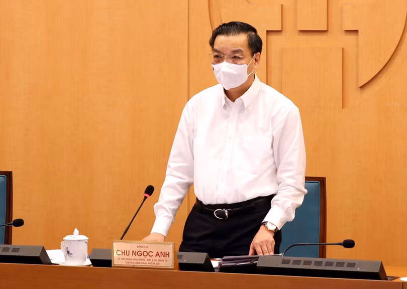 Ông Chu Ngọc Anh - Chủ tịch UBND TP. Hà Nội (Ảnh - Thọ Dương)