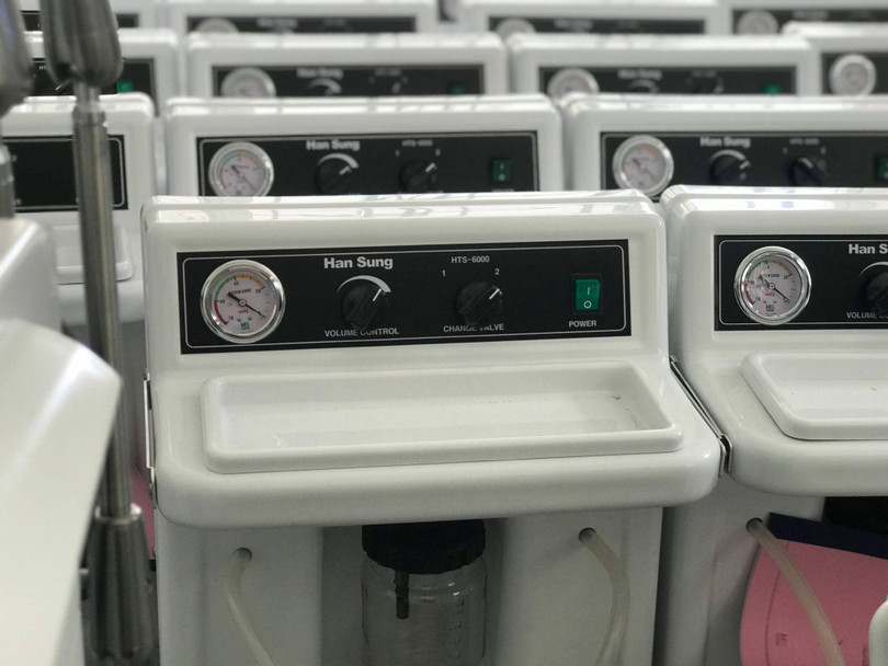 Máy móc, trang thiết bị hiện đại ở Trung tâm hồi sức tích cực, Bệnh viện Tâm thần tỉnh Bắc Giang (Ảnh - Ngọc Mai)