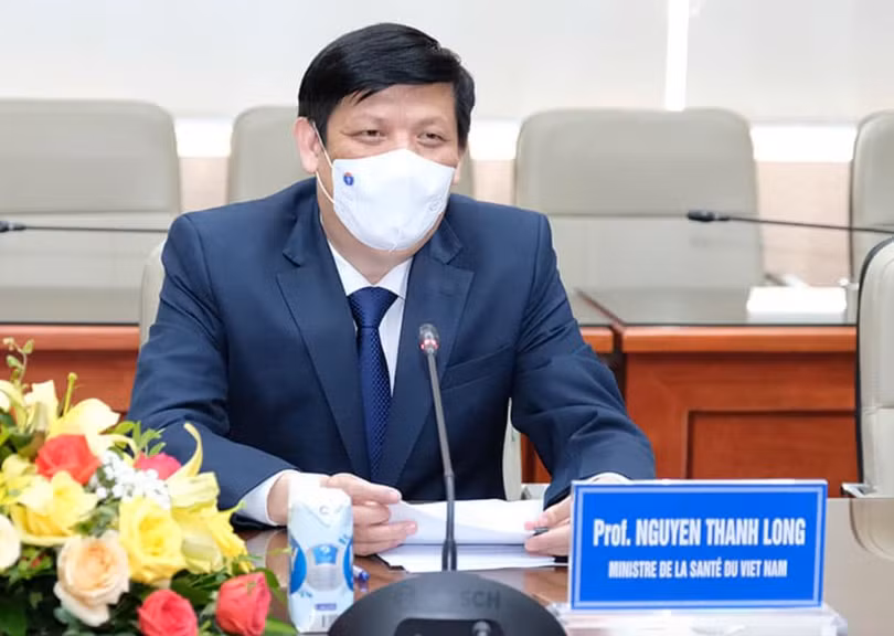 Bộ trưởng Bộ Y tế Nguyễn Thanh Long (Ảnh - Trần Minh) 