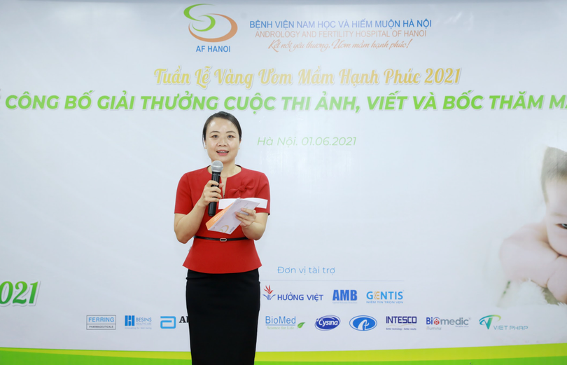 ThS. BS. Lê Thị Thu Hiền - Phó Giám đốc, Trưởng Khoa Hỗ trợ sinh sản Bệnh viện Nam học và Hiếm muộn Hà Nội (Ảnh - BVCC)