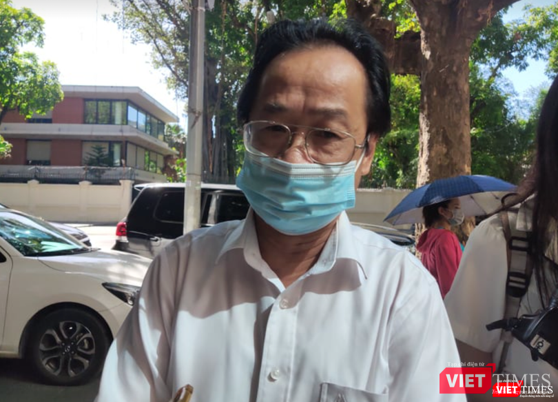 PGS. Nguyễn Lân Trung – Phó Chủ tịch kiêm Tổng thư ký Hội liên lạc với người Việt Nam ở nước ngoài (Ảnh - Minh Thuý)