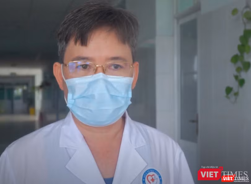 BS. Lê Việt An – Phó Giám đốc Bệnh viện dã chiến số 1 Bắc Ninh (Ảnh - Lê Minh, nguồn: BYT)