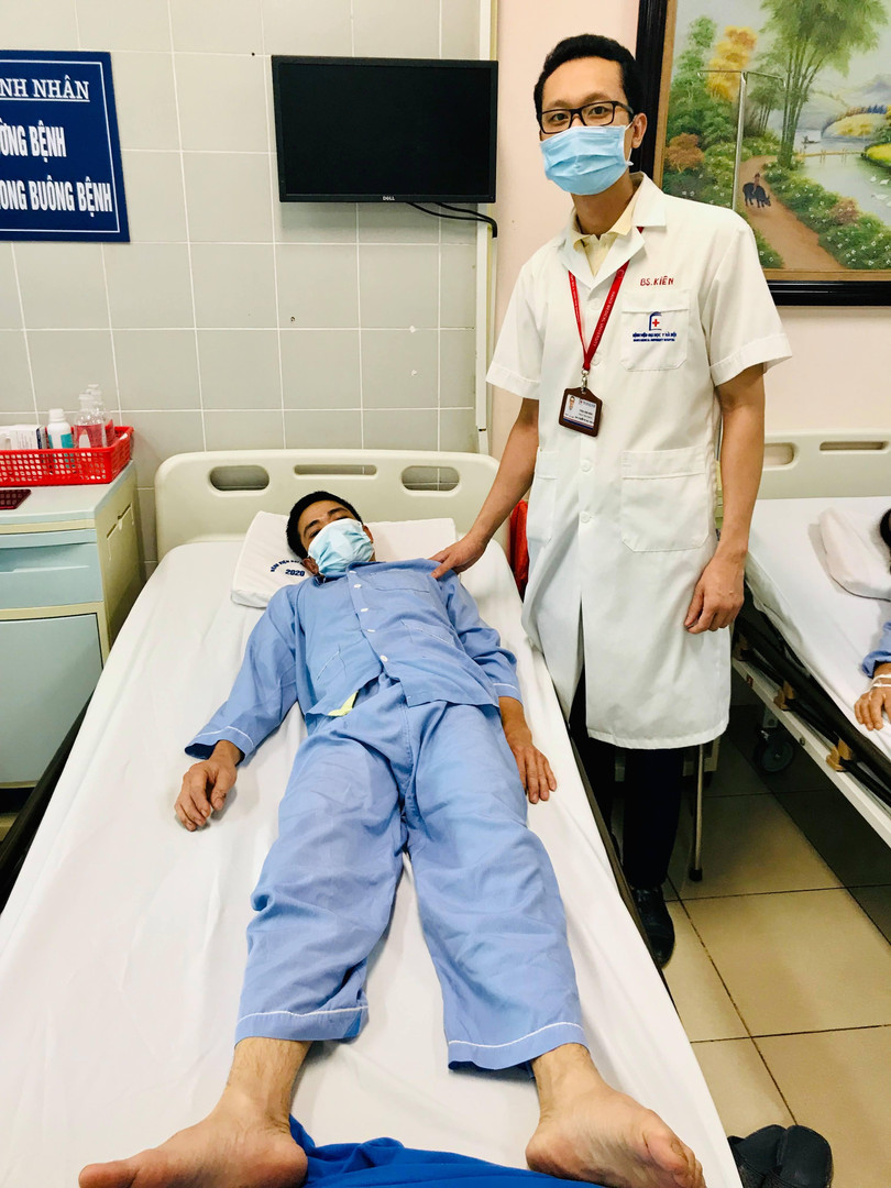 Sau phẫu thuật, bệnh nhân hồi phục và được xuất viện (Ảnh - BVCC)