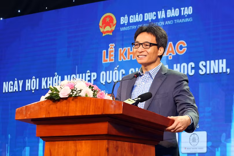 Phó Thủ tướng Vũ Đức Đam phát biểu tại lễ khai mạc. Ảnh: VGP